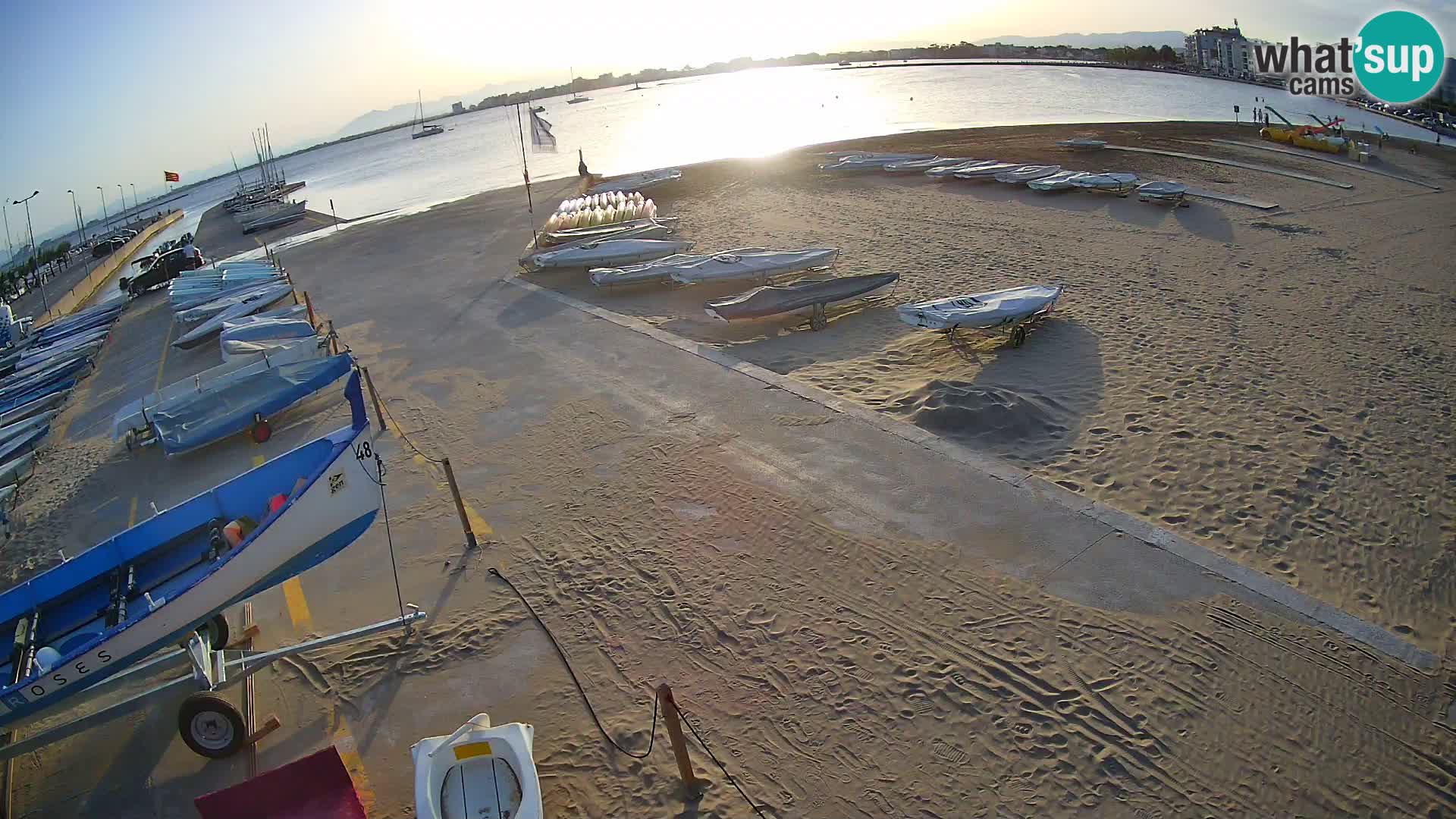 Kamera Roses marina – Costa Brava – plaža La Perola