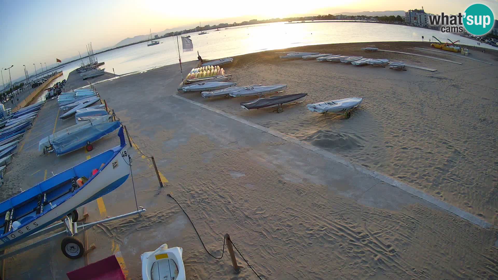 Webcam Port of Roses – Costa Brava – La Perola Beach