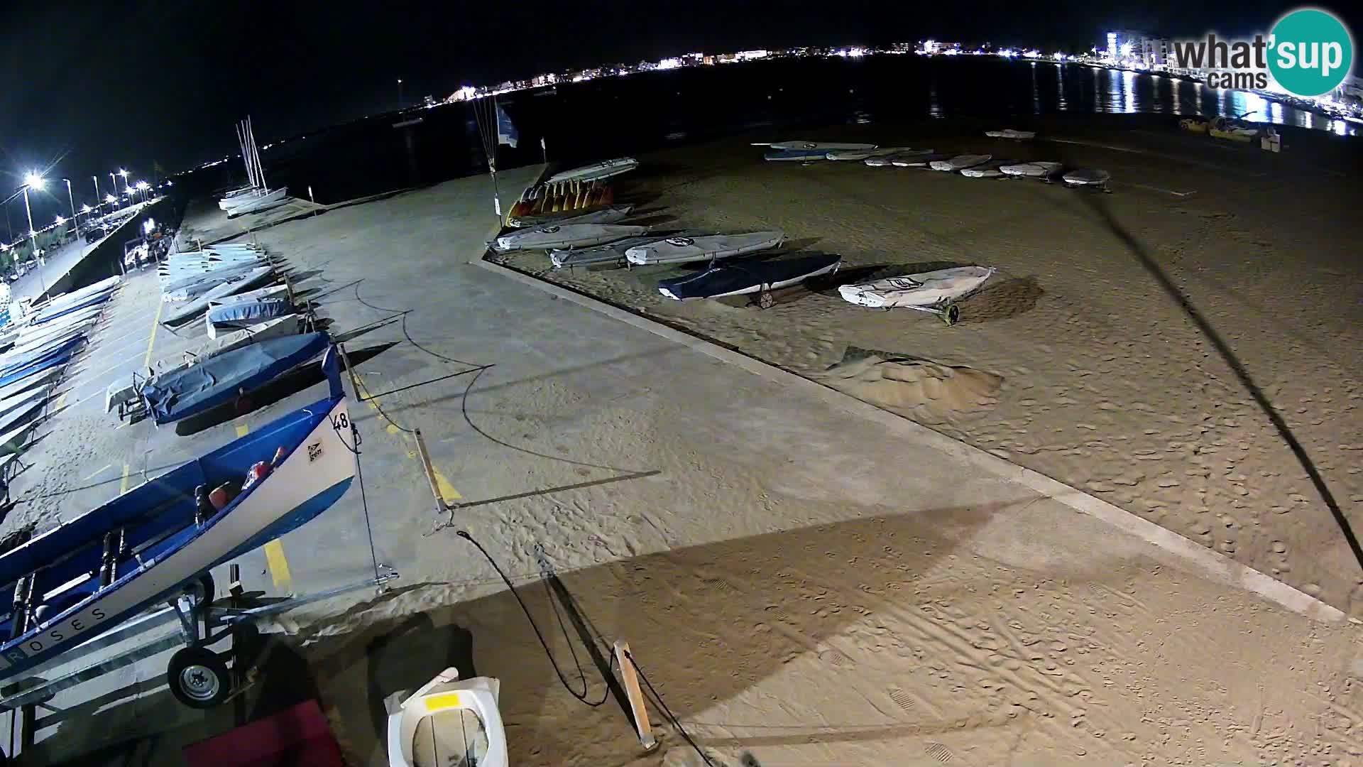 Webcam Hafen von Roses – Costa Brava – Strand La Perola