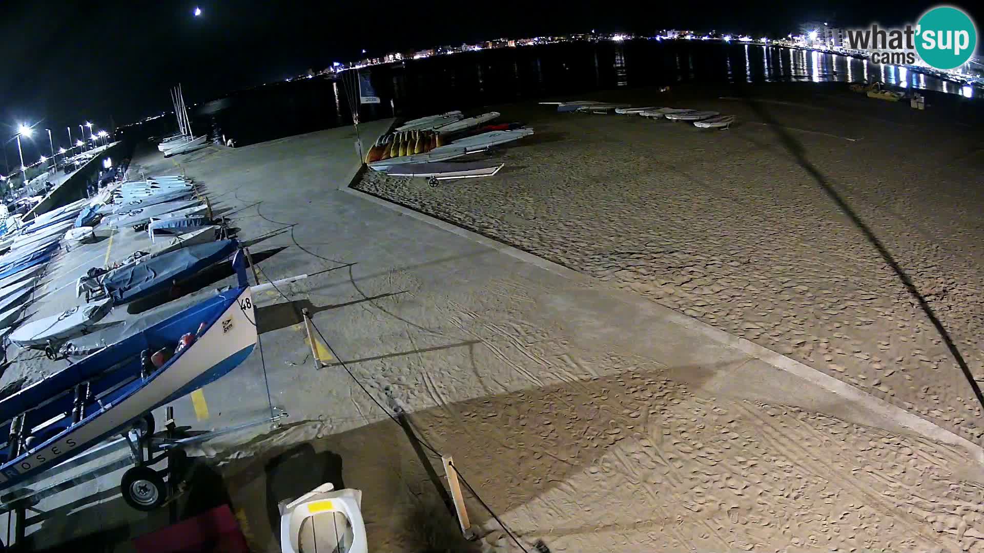Webcam Hafen von Roses – Costa Brava – Strand La Perola