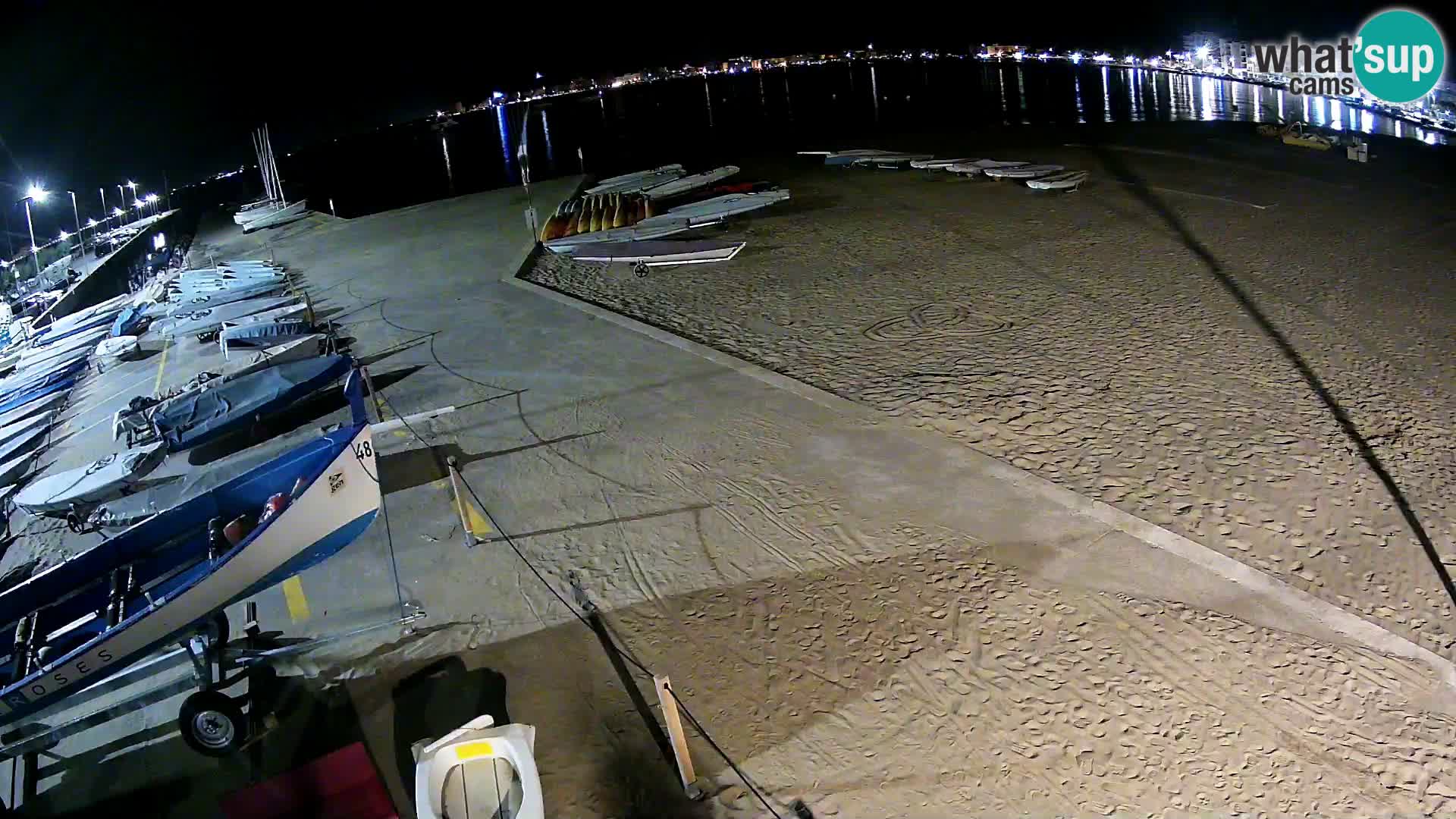 Webcam Hafen von Roses – Costa Brava – Strand La Perola