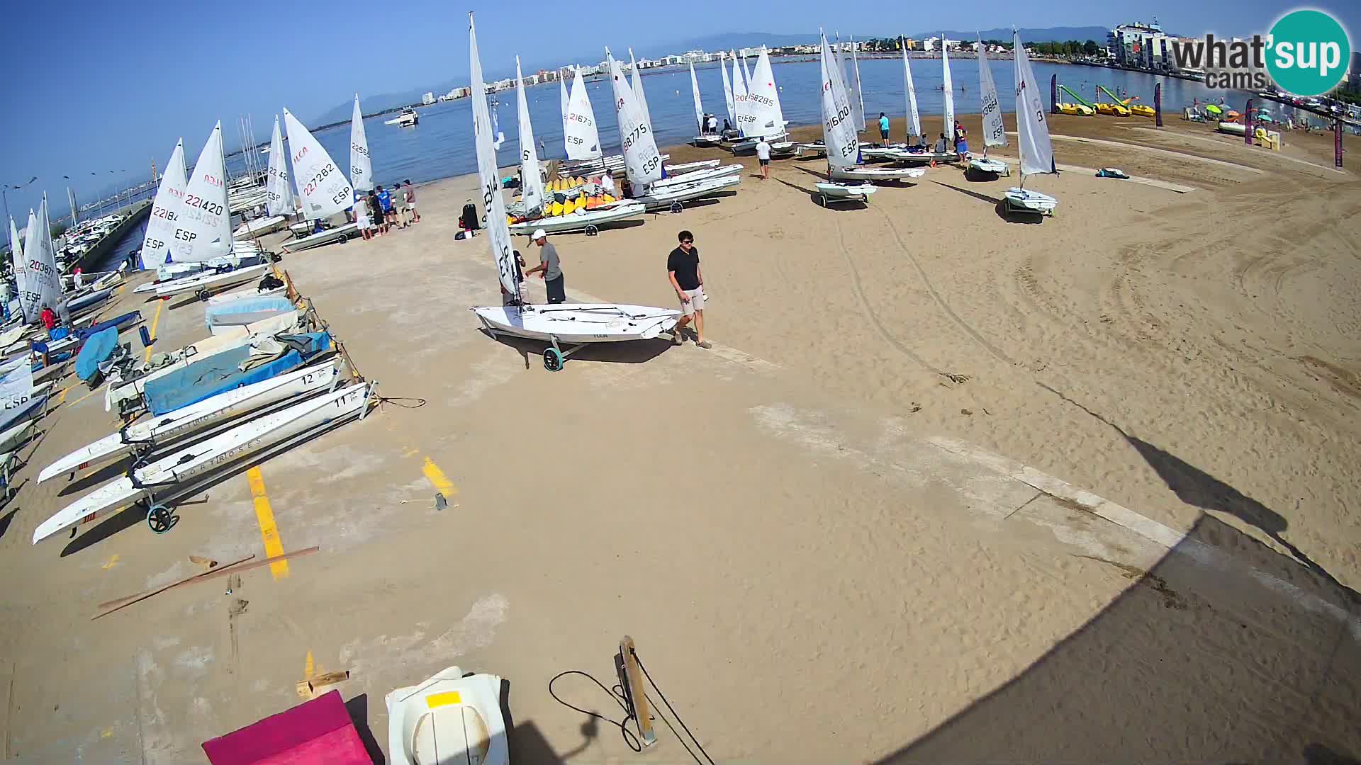 Web kamera Roses marina – Costa Brava – plaža La Perola