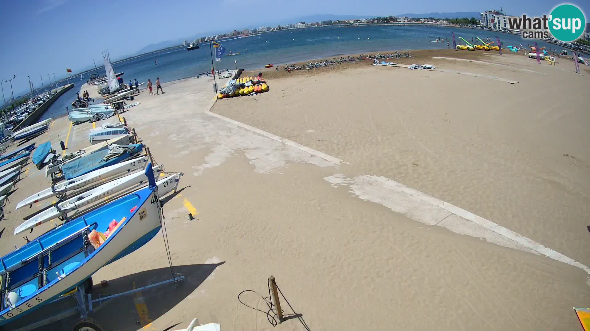 Webcam Port of Roses – Costa Brava – La Perola Beach