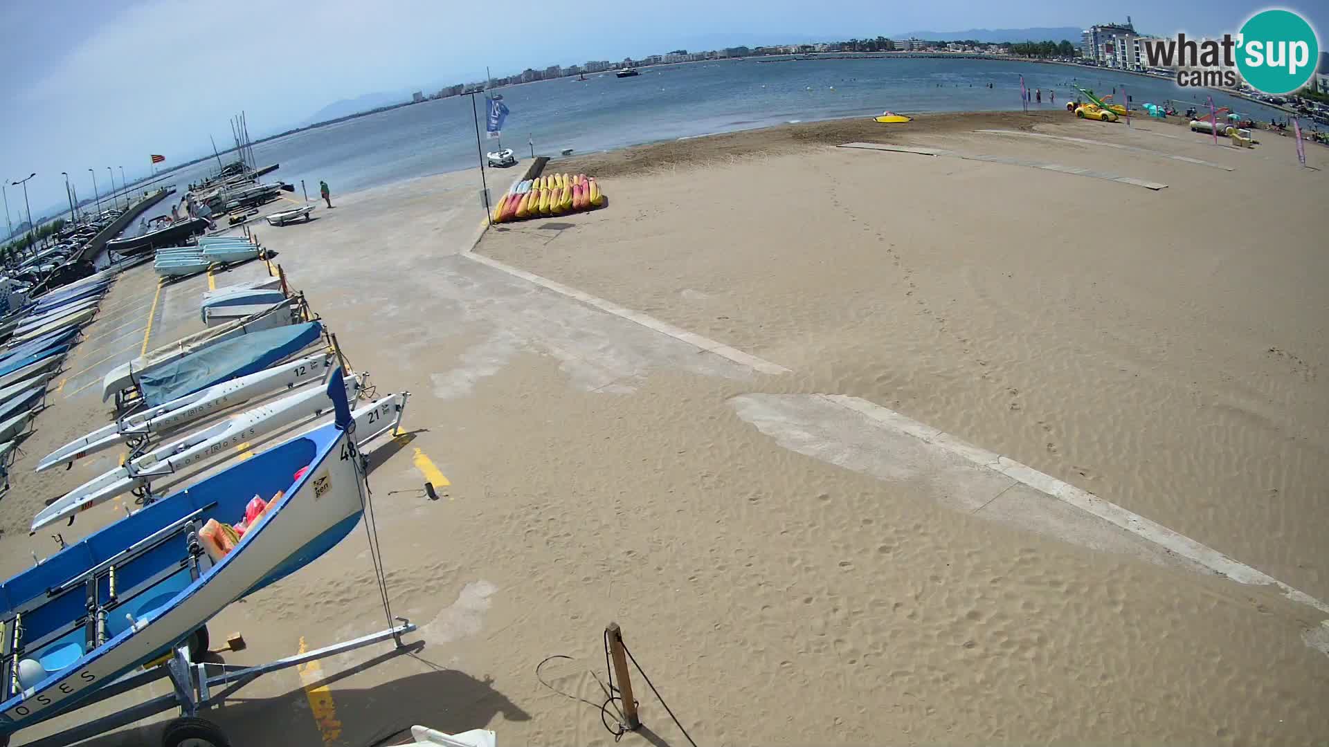 Webcam Port of Roses – Costa Brava – La Perola Beach