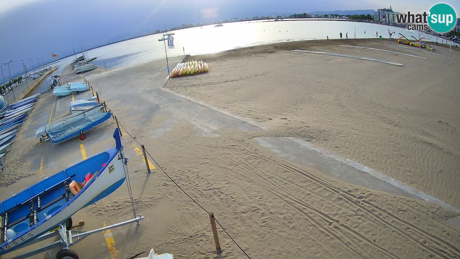 Roses webcam Port – Costa Brava – plage La Perola
