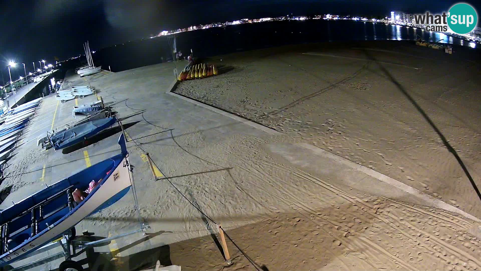 Roses webcam Port – Costa Brava – plage La Perola
