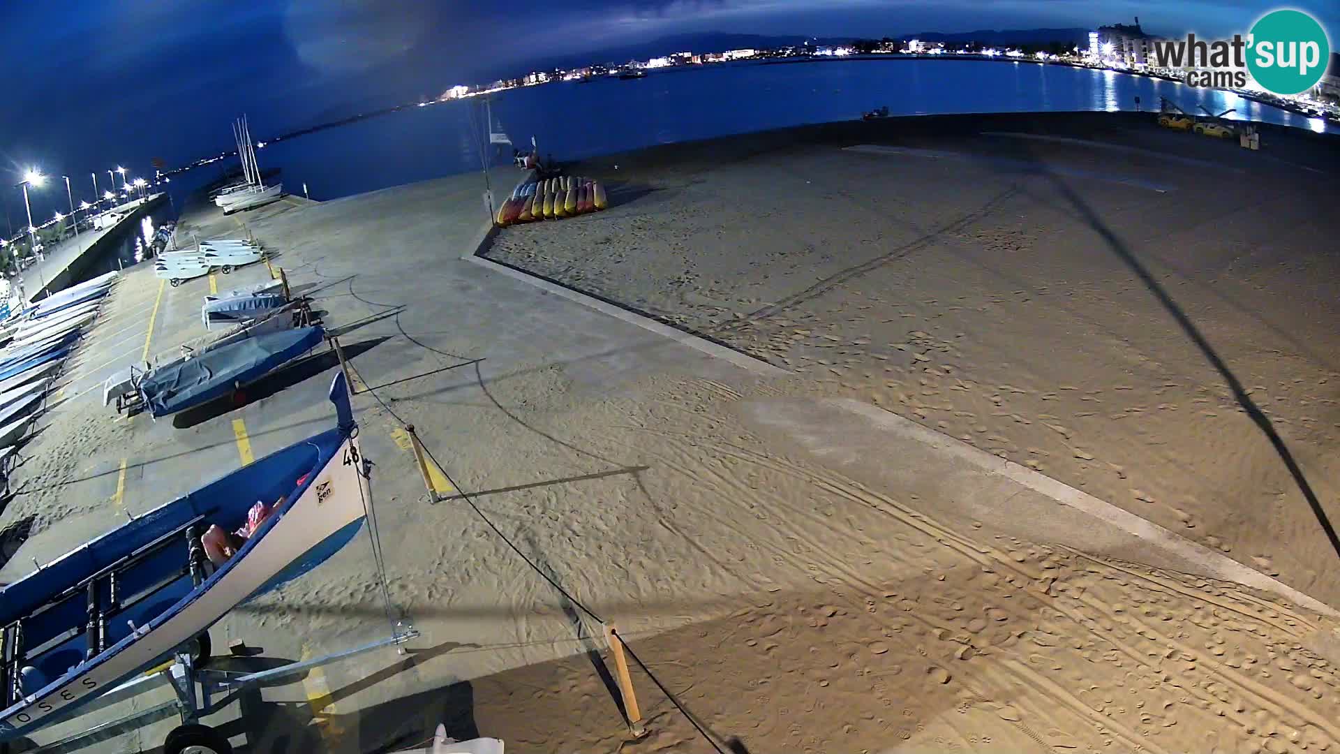 Webcam porto di Roses – Costa Brava – spiaggia La Perola