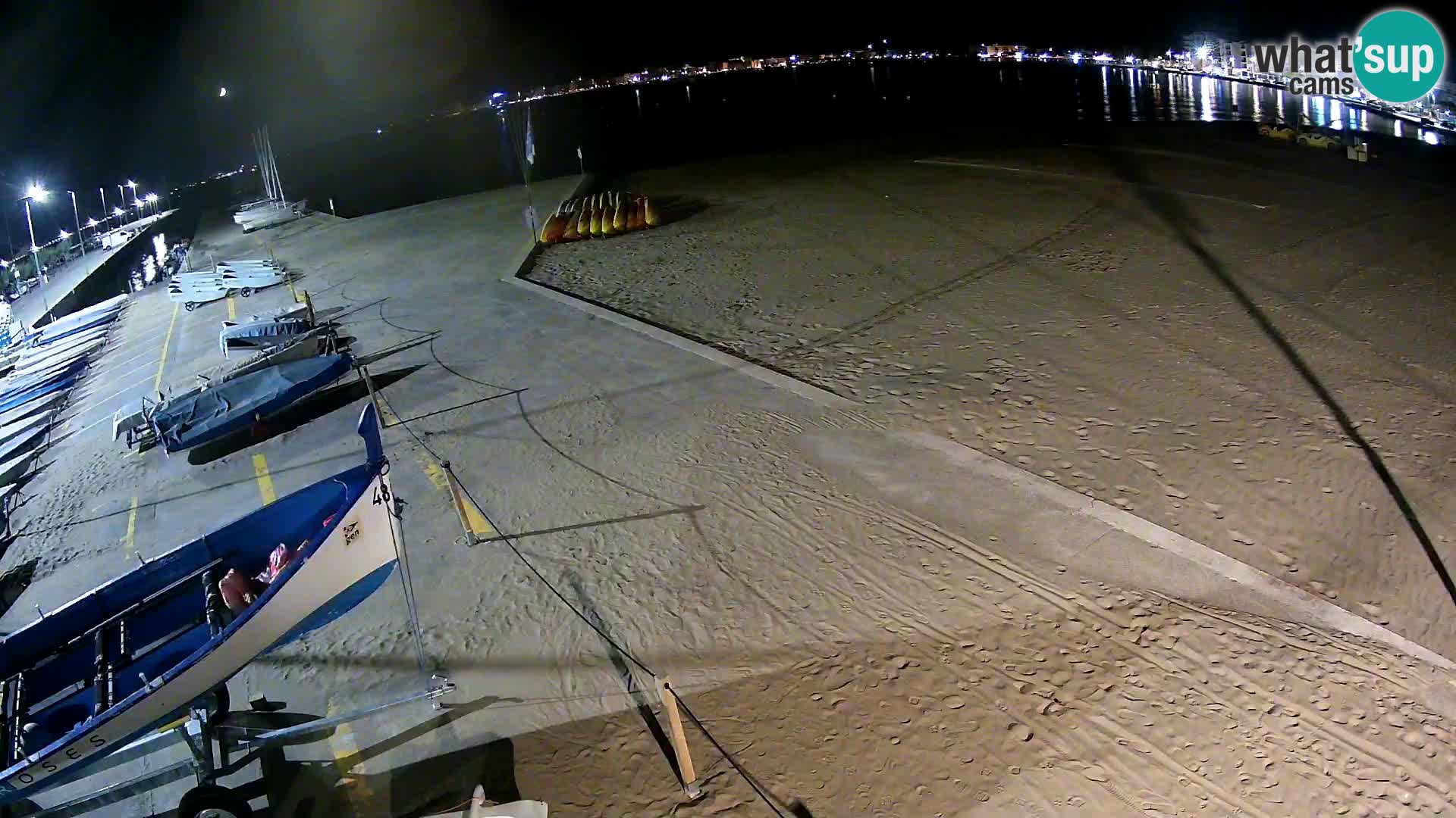 Webcam Hafen von Roses – Costa Brava – Strand La Perola