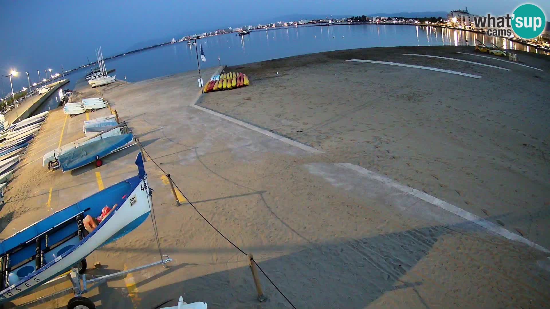 Webcam Hafen von Roses – Costa Brava – Strand La Perola