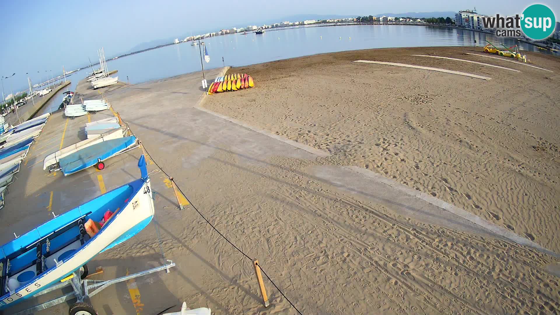 Webcam Port of Roses – Costa Brava – La Perola Beach