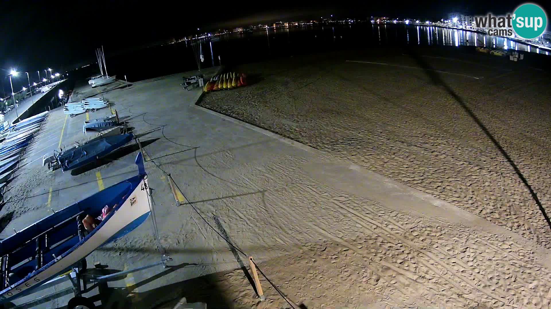 Webcam porto di Roses – Costa Brava – spiaggia La Perola