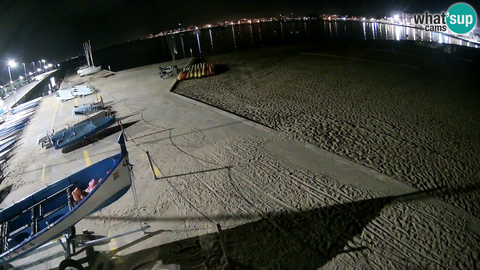 Webcam porto di Roses – Costa Brava – spiaggia La Perola