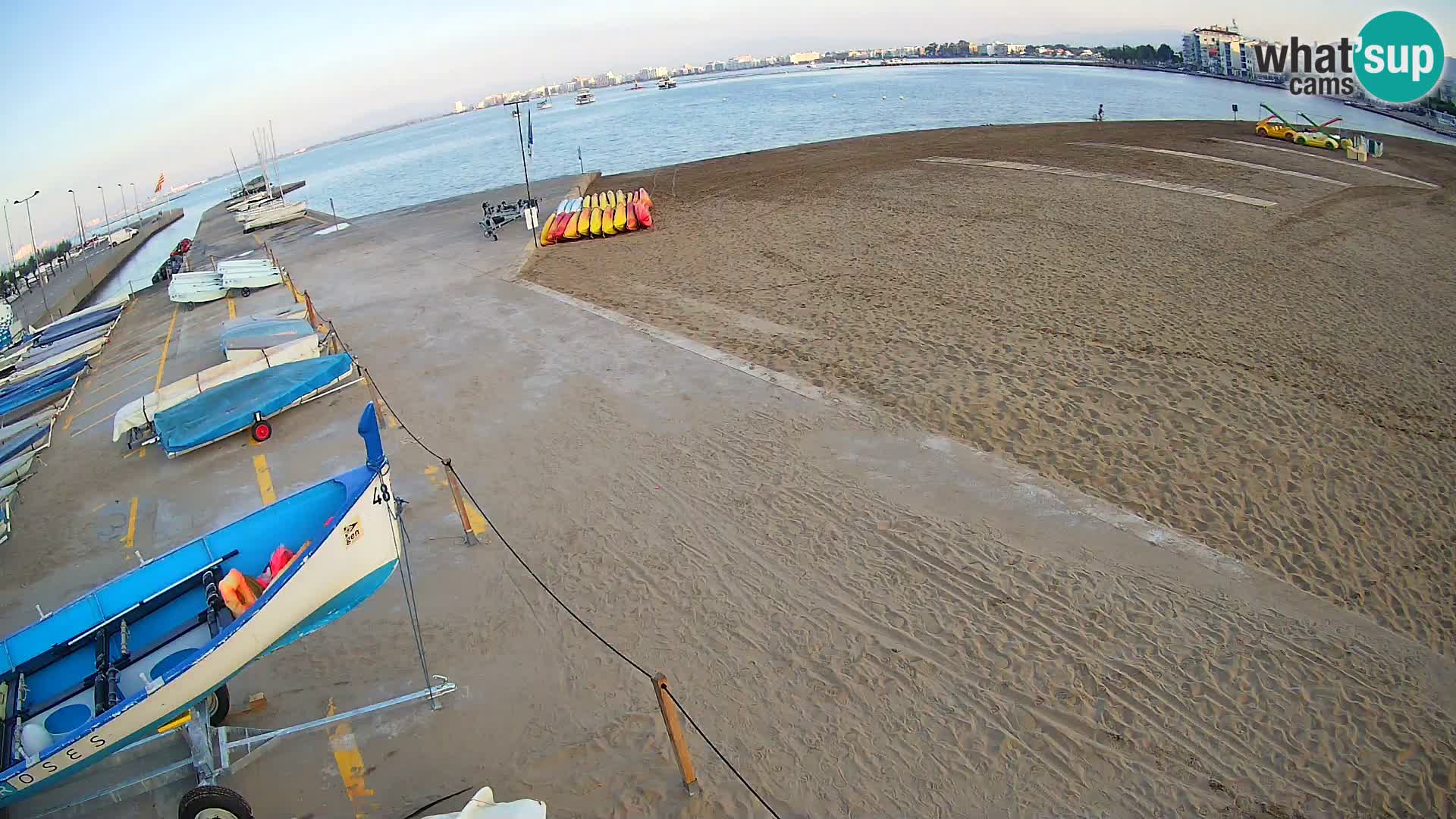 Webcam Port of Roses – Costa Brava – La Perola Beach