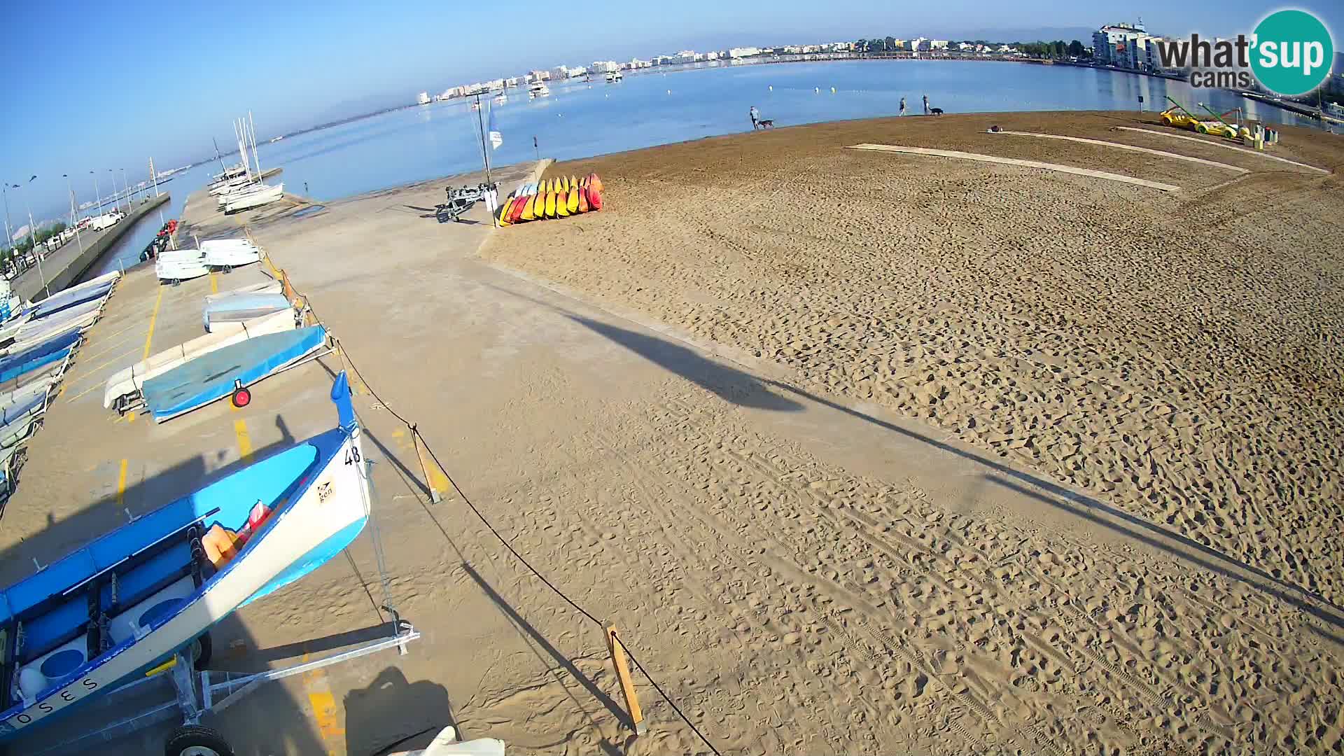 Webcam Port of Roses – Costa Brava – La Perola Beach