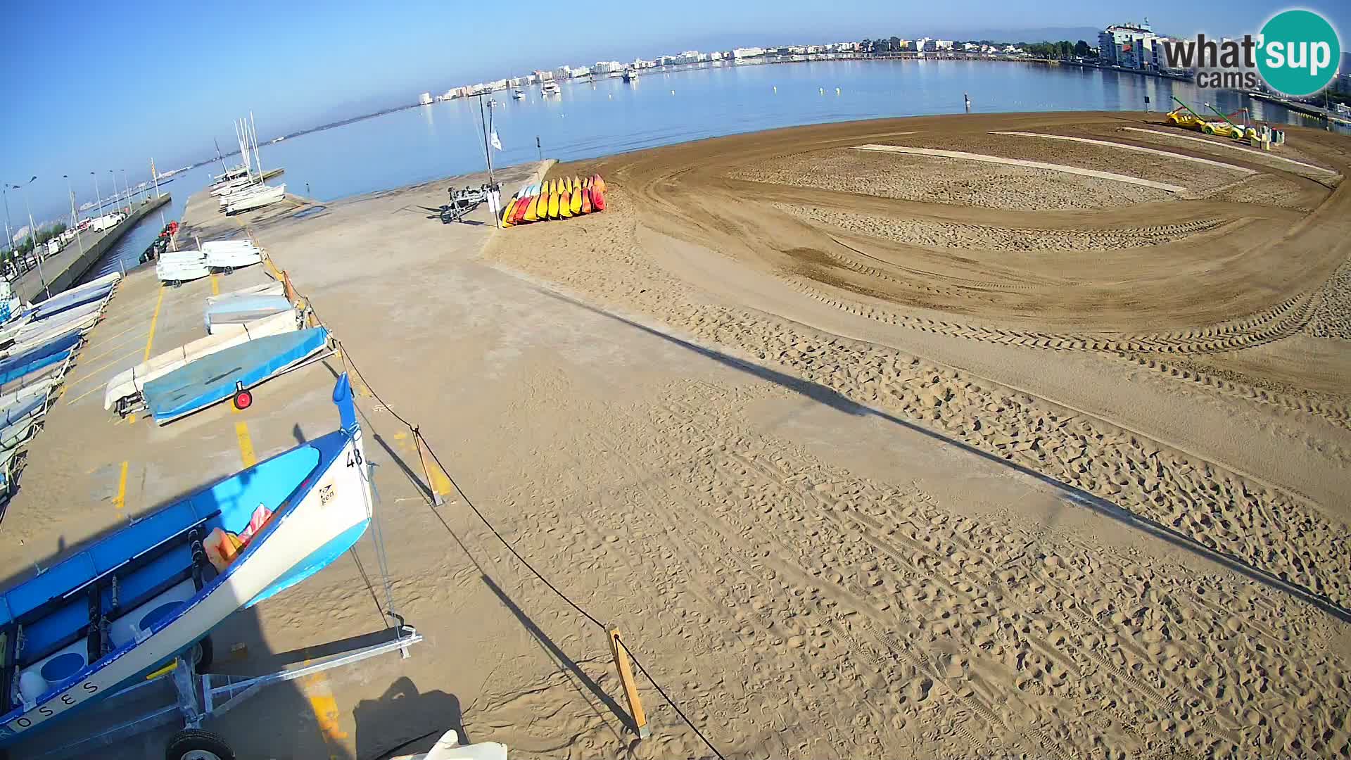 Kamera Roses marina – Costa Brava – plaža La Perola