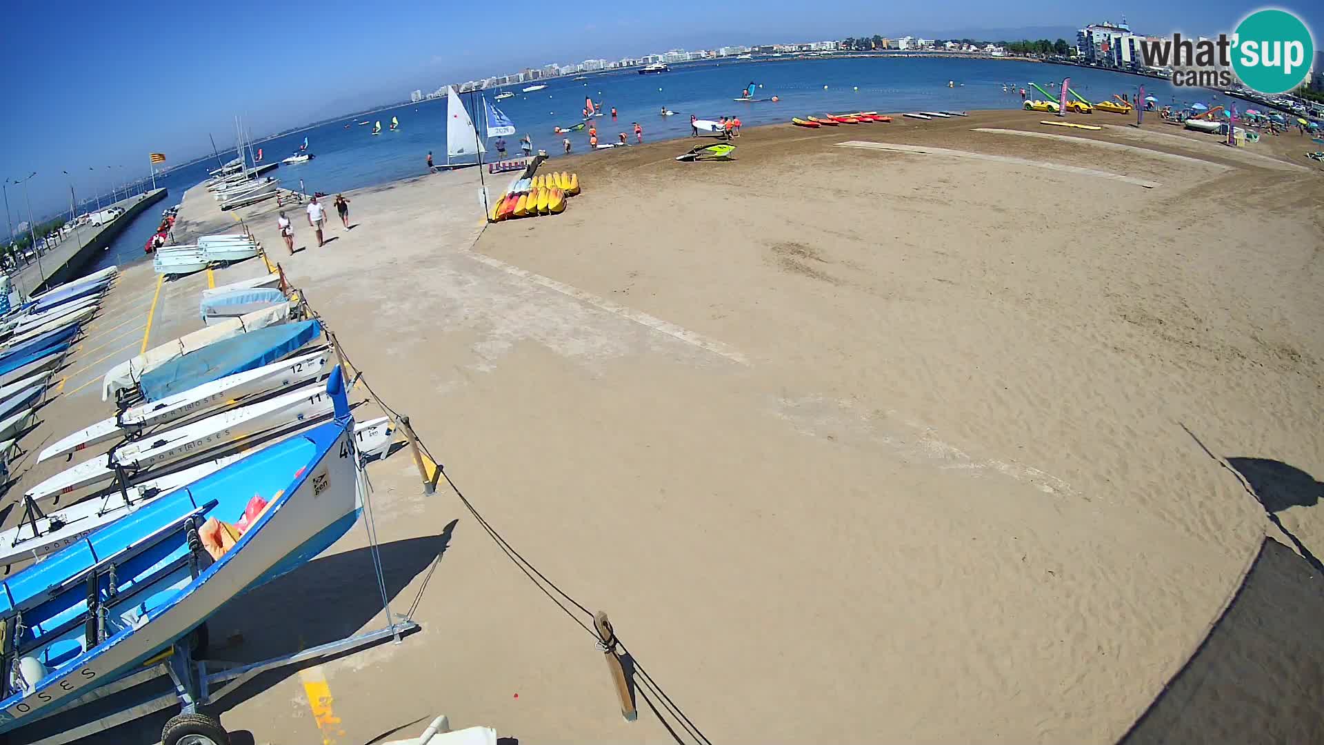 Webcam Port of Roses – Costa Brava – La Perola Beach