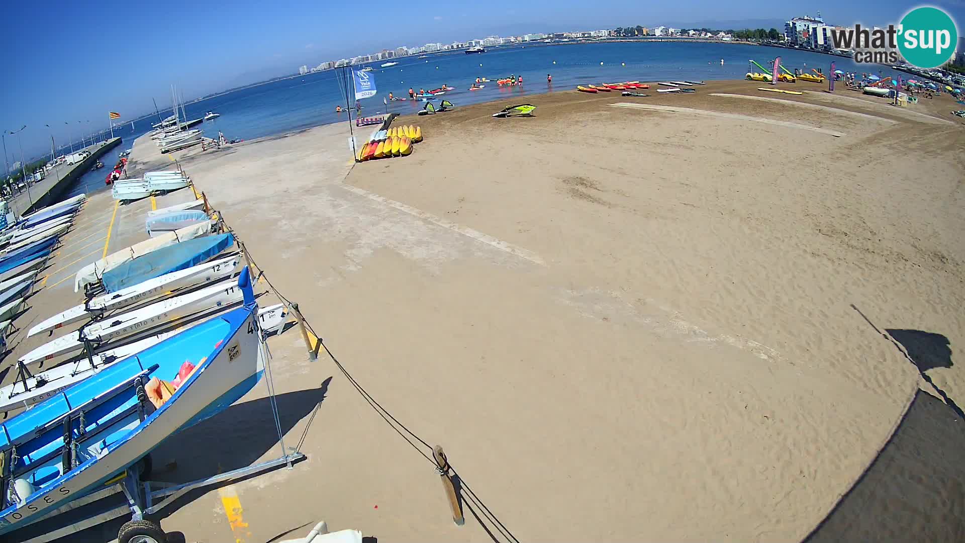 Webcam Port of Roses – Costa Brava – La Perola Beach