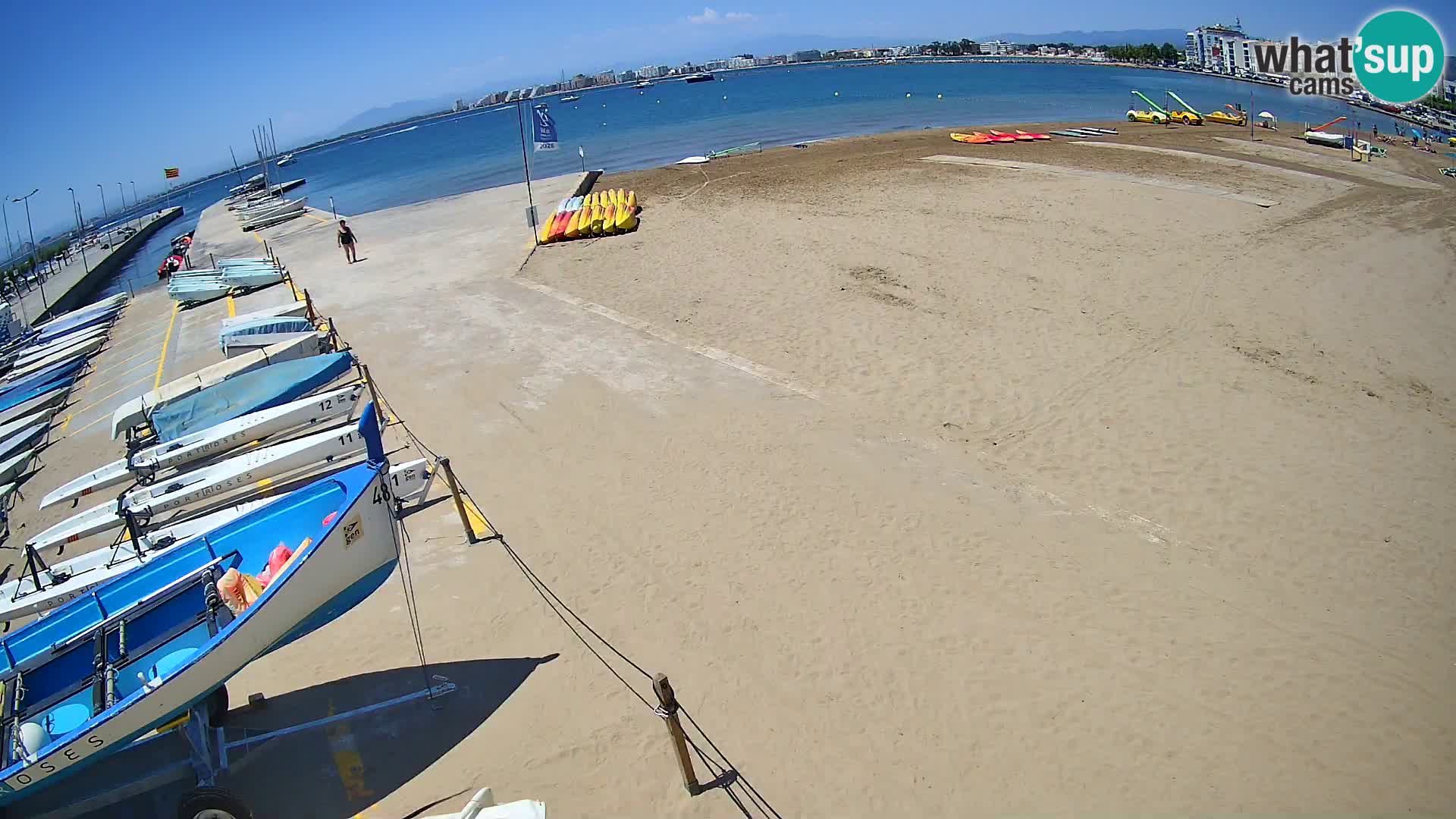 Kamera Roses marina – Costa Brava – plaža La Perola