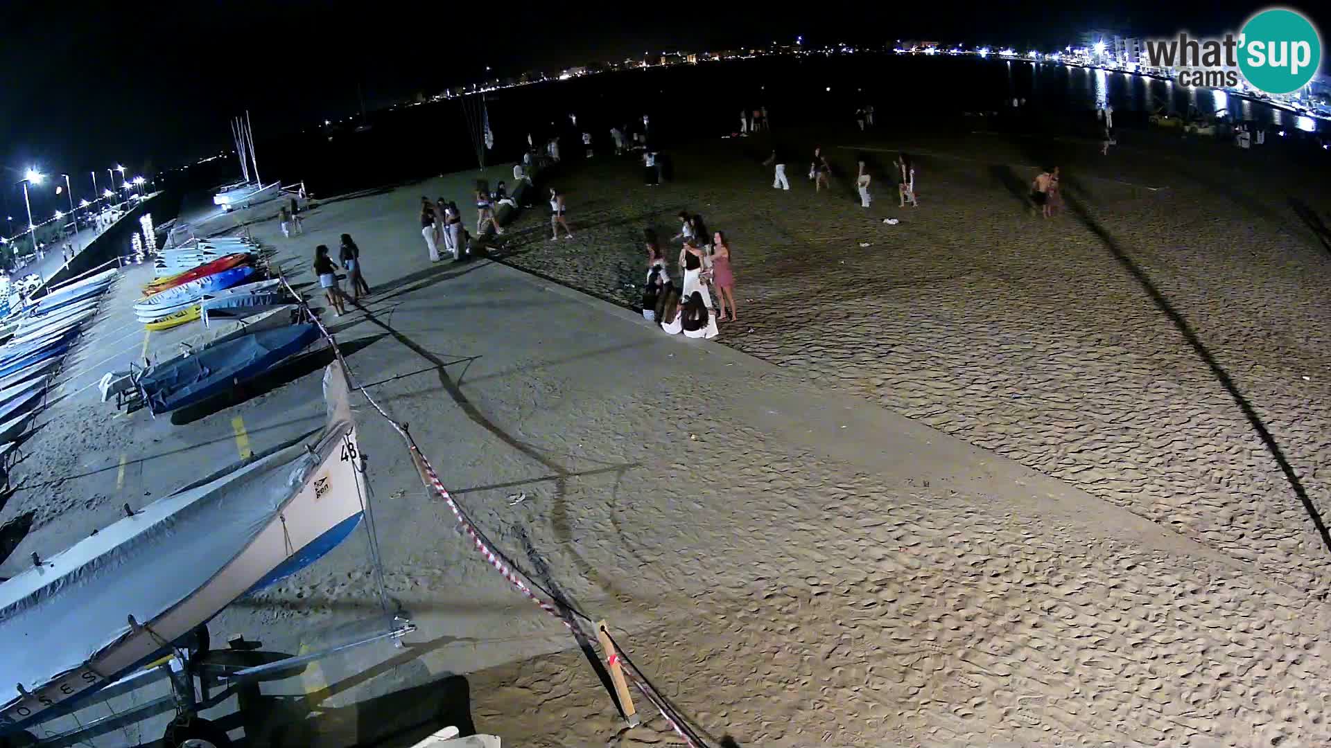 Web kamera Roses marina – Costa Brava – plaža La Perola