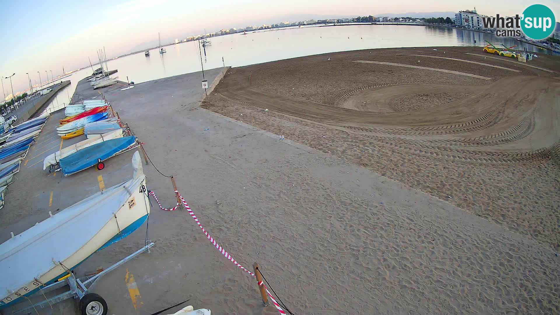 Web kamera Roses marina – Costa Brava – plaža La Perola