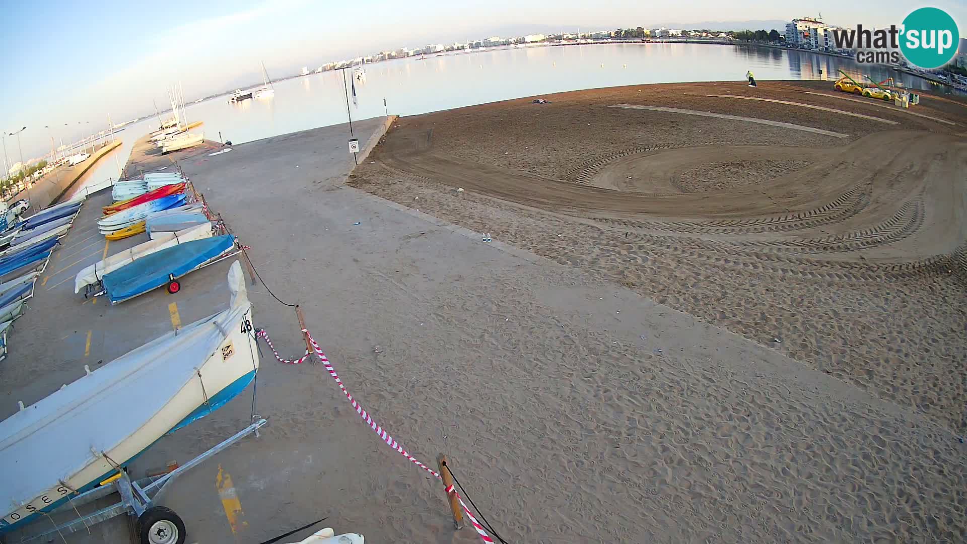 Webcam Hafen von Roses – Costa Brava – Strand La Perola