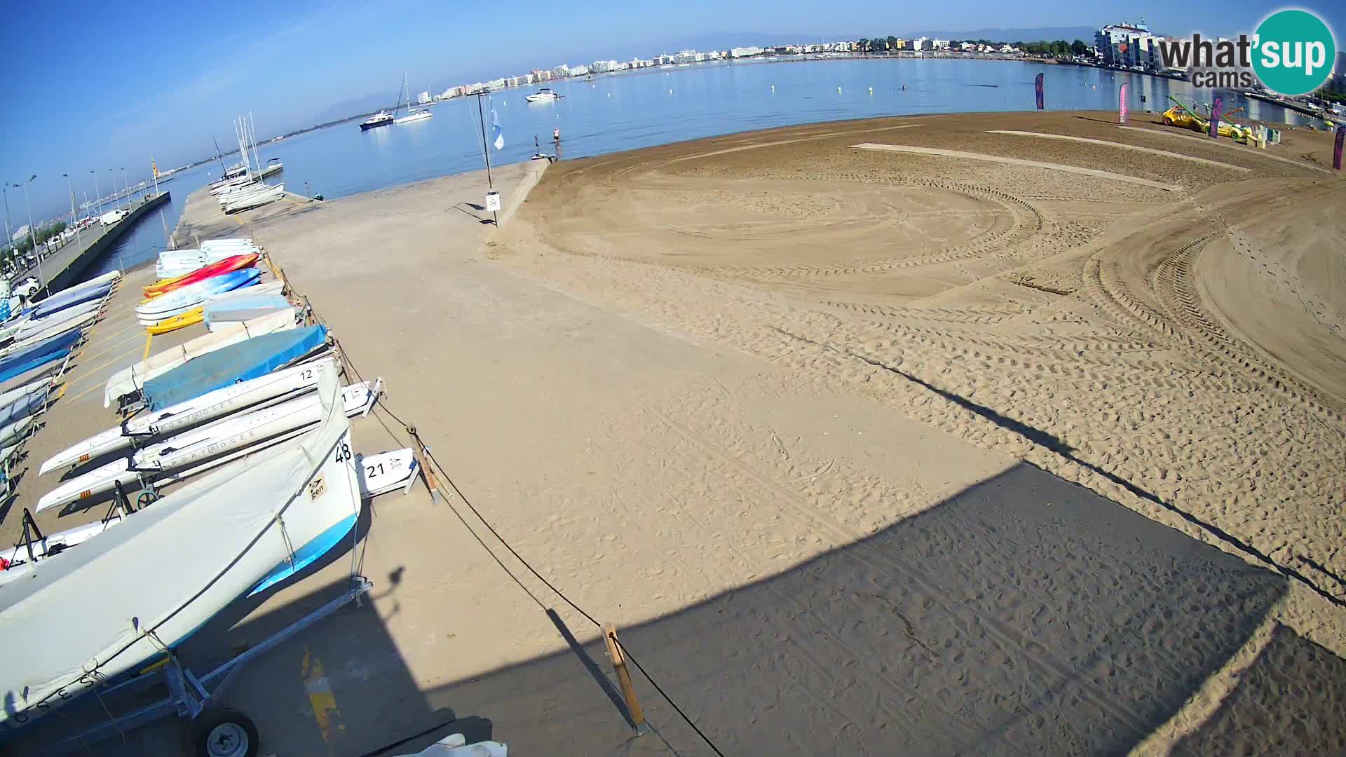 Webcam Port of Roses – Costa Brava – La Perola Beach