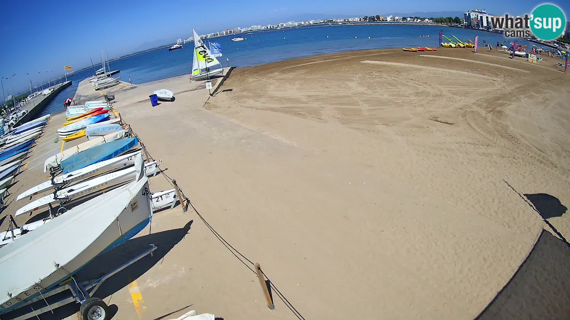 Webcam Port of Roses – Costa Brava – La Perola Beach