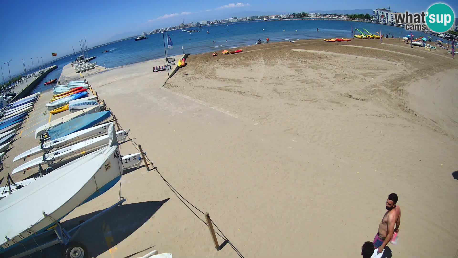 Kamera Roses marina – Costa Brava – plaža La Perola