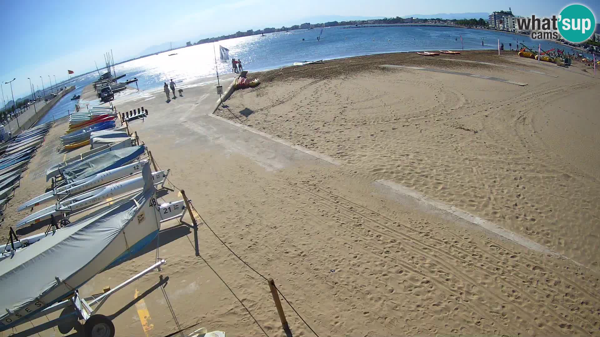 Webcam Hafen von Roses – Costa Brava – Strand La Perola