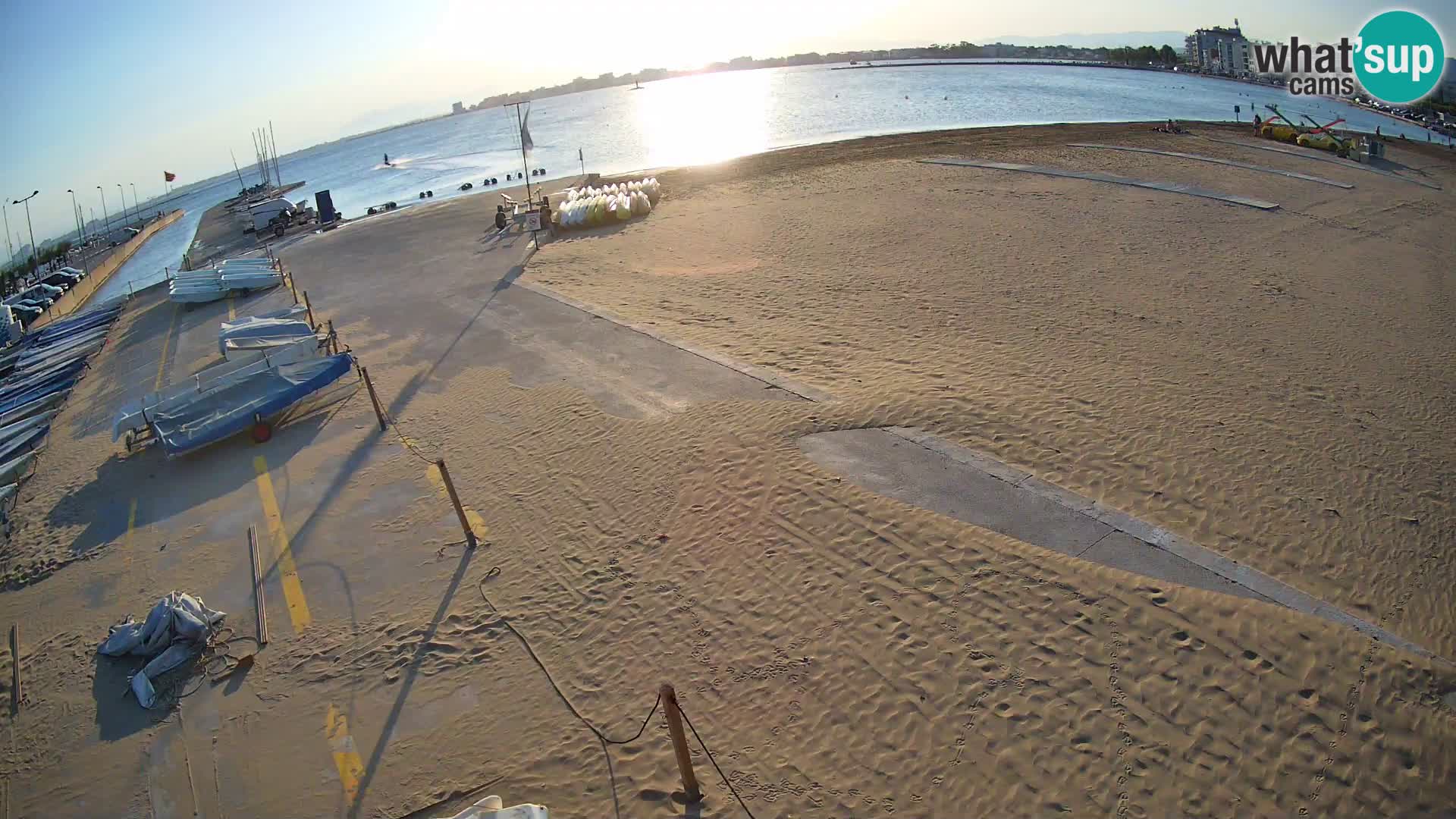 Roses webcam Port – Costa Brava – plage La Perola