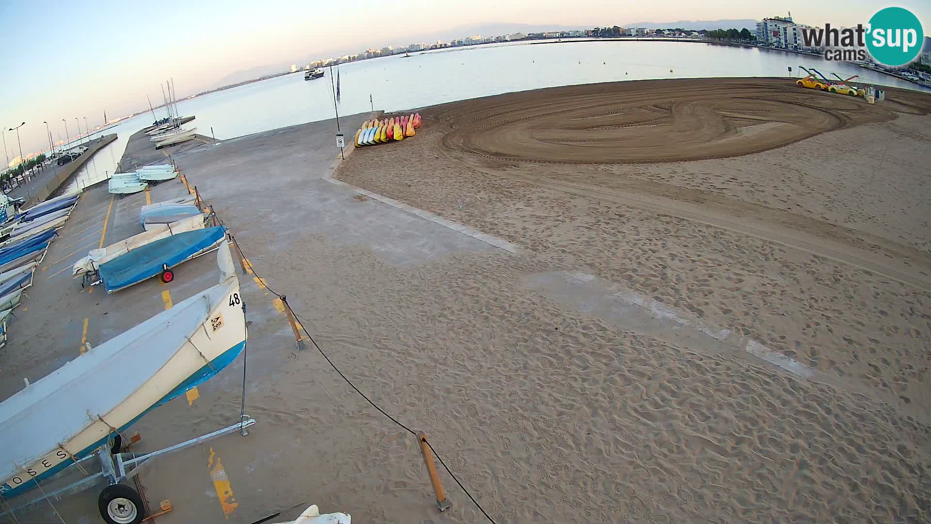 Kamera Roses marina – Costa Brava – plaža La Perola