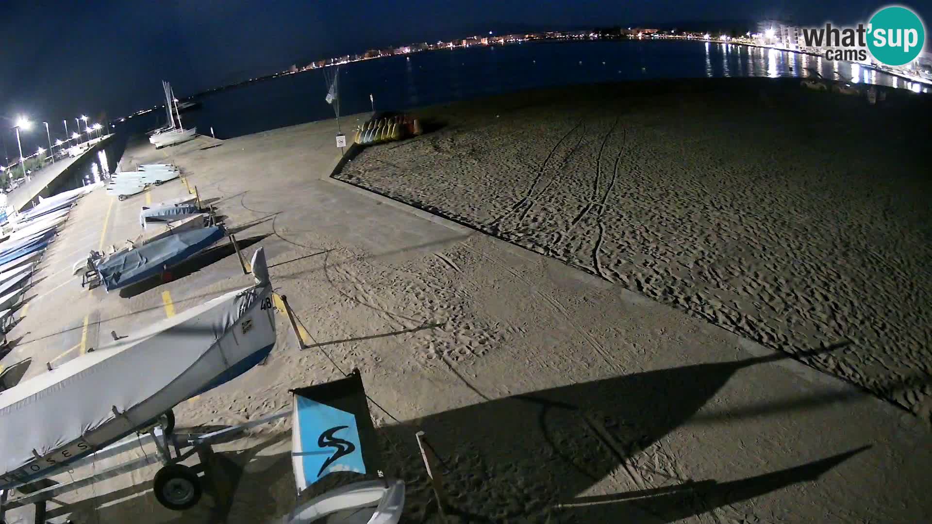 Webcam Hafen von Roses – Costa Brava – Strand La Perola