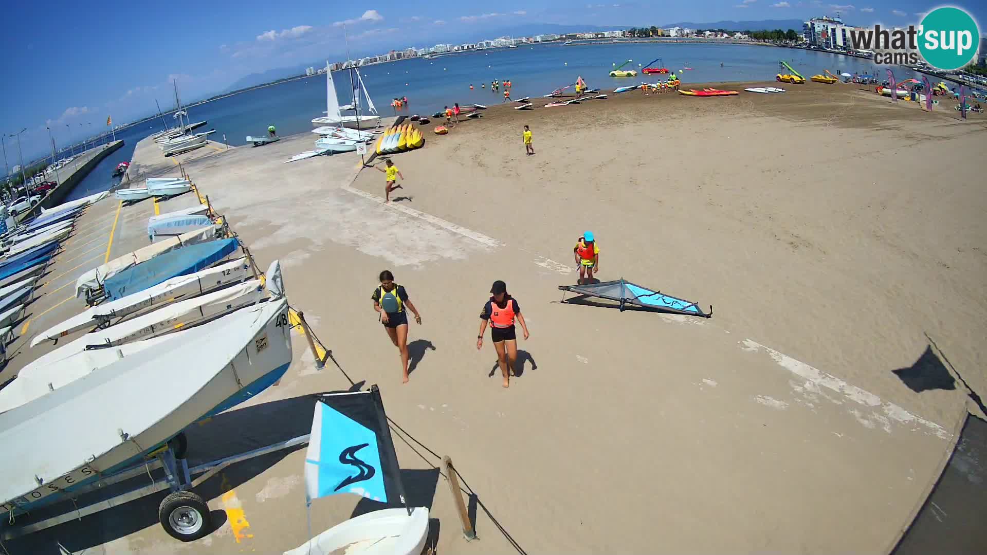 Webcam Hafen von Roses – Costa Brava – Strand La Perola