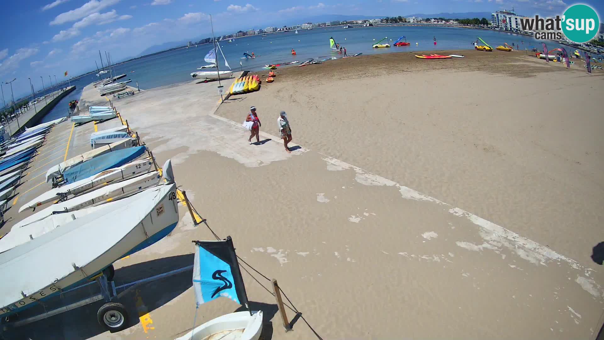 Webcam Hafen von Roses – Costa Brava – Strand La Perola