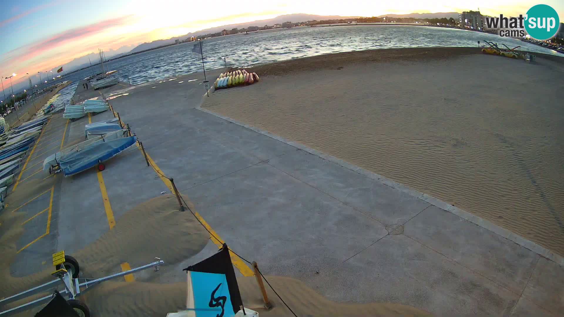 Webcam Port of Roses – Costa Brava – La Perola Beach