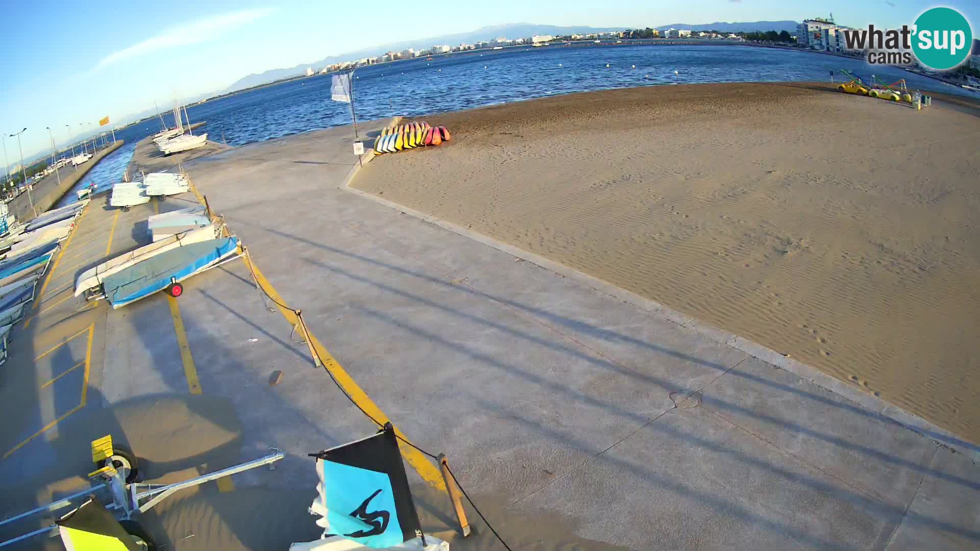 Kamera Roses marina – Costa Brava – plaža La Perola