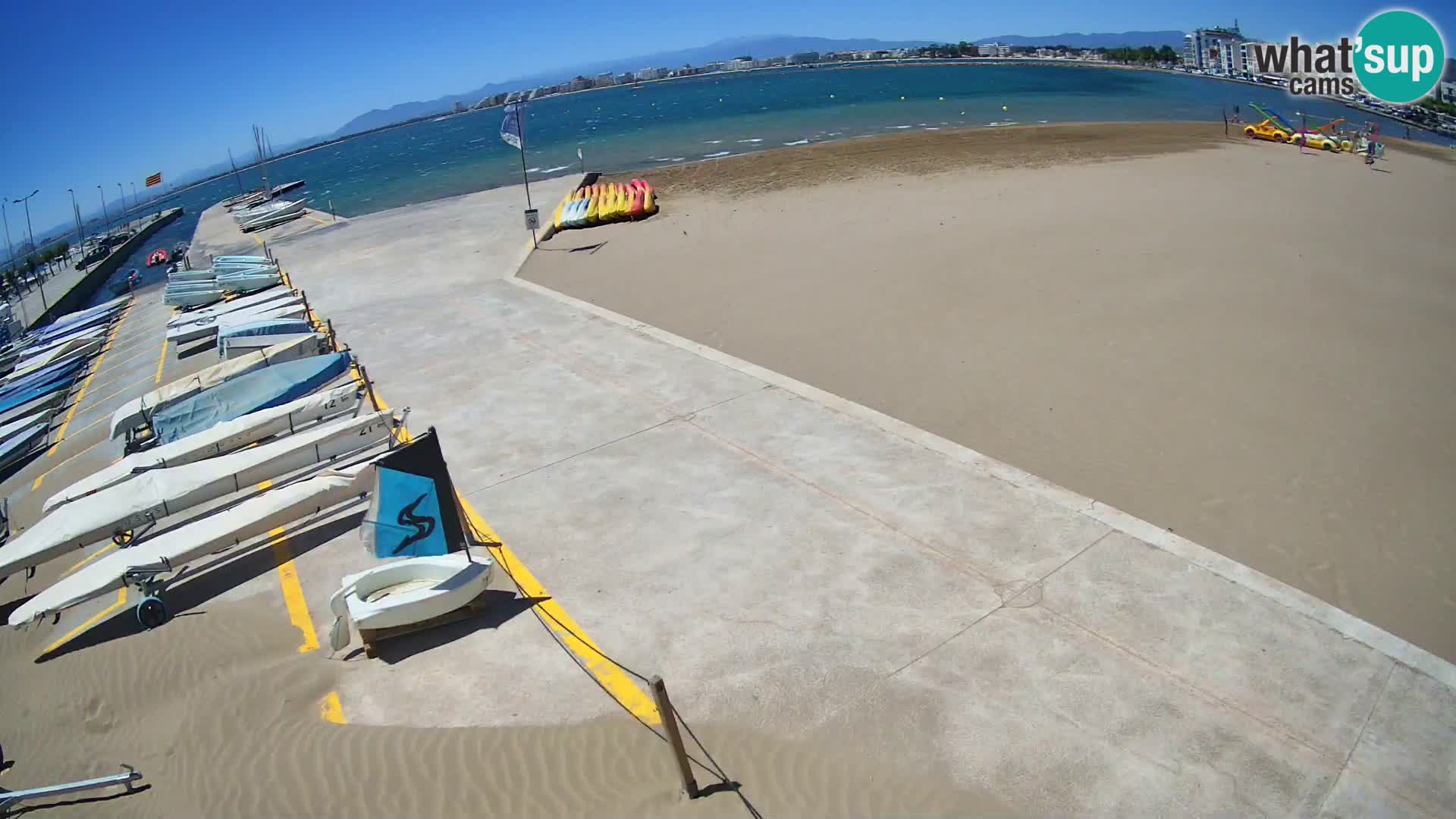 Webcam Port of Roses – Costa Brava – La Perola Beach