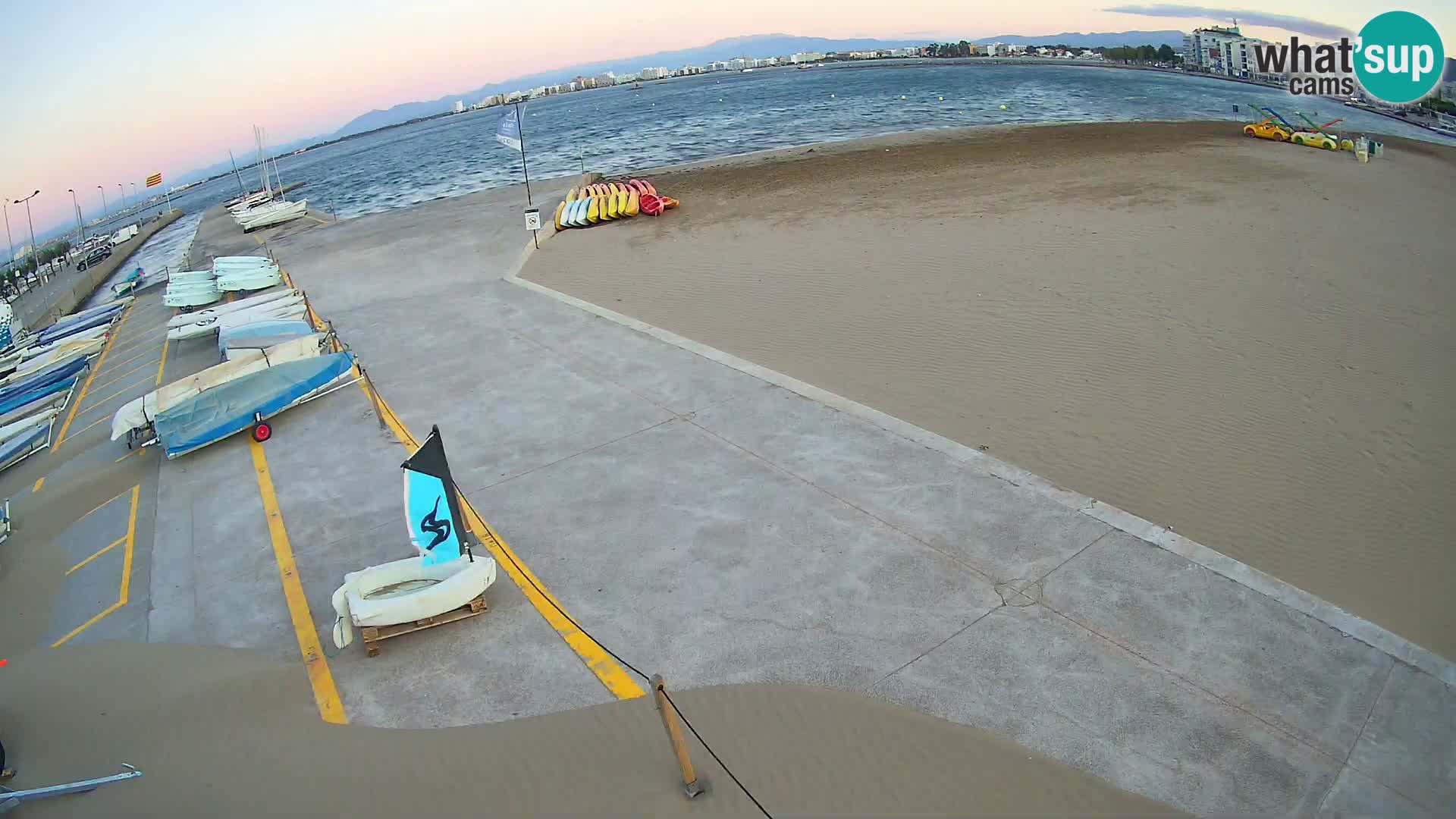 Webcam Port of Roses – Costa Brava – La Perola Beach
