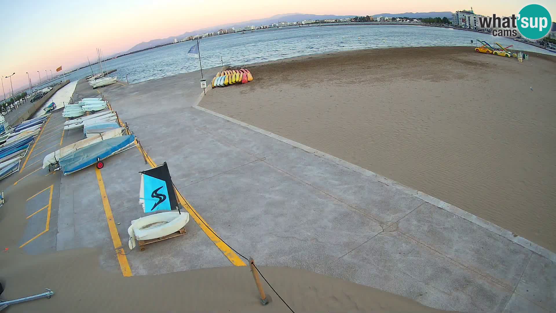 Webcam Port of Roses – Costa Brava – La Perola Beach