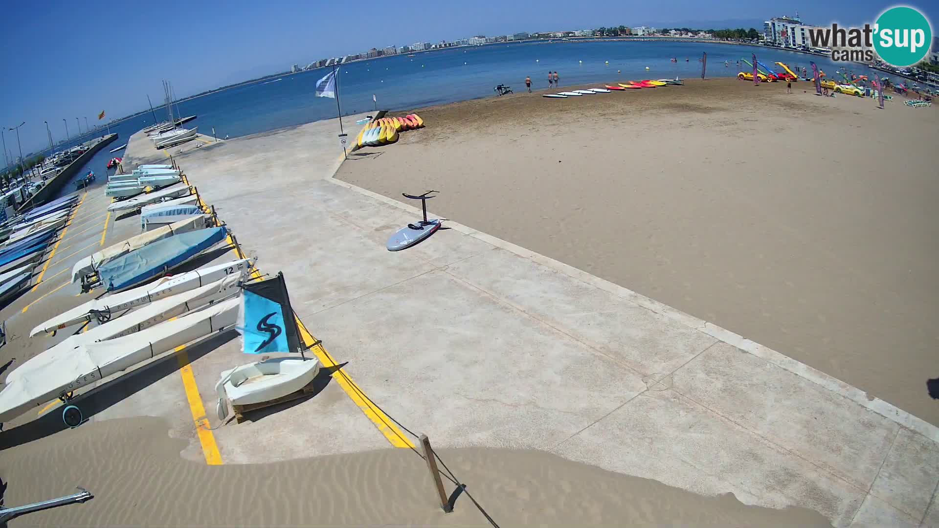 Webcam Hafen von Roses – Costa Brava – Strand La Perola