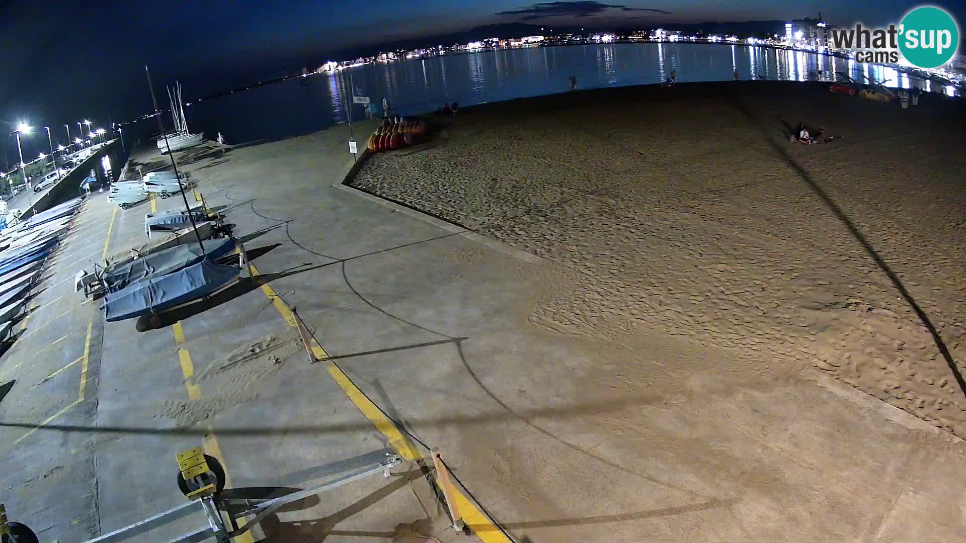 Webcam porto di Roses – Costa Brava – spiaggia La Perola