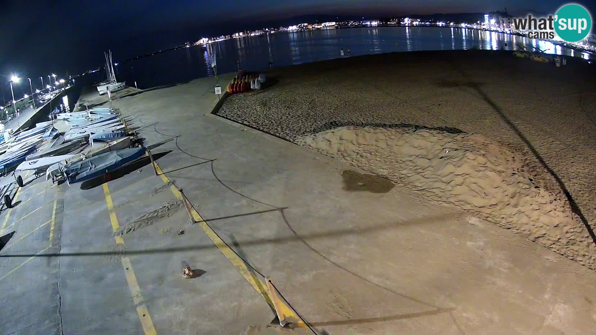 Webcam Hafen von Roses – Costa Brava – Strand La Perola