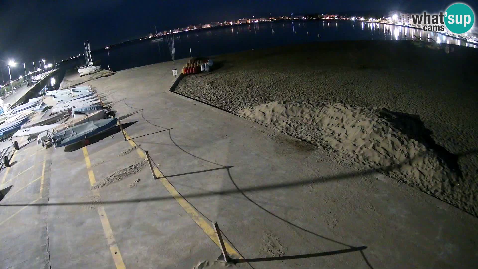 Webcam Hafen von Roses – Costa Brava – Strand La Perola