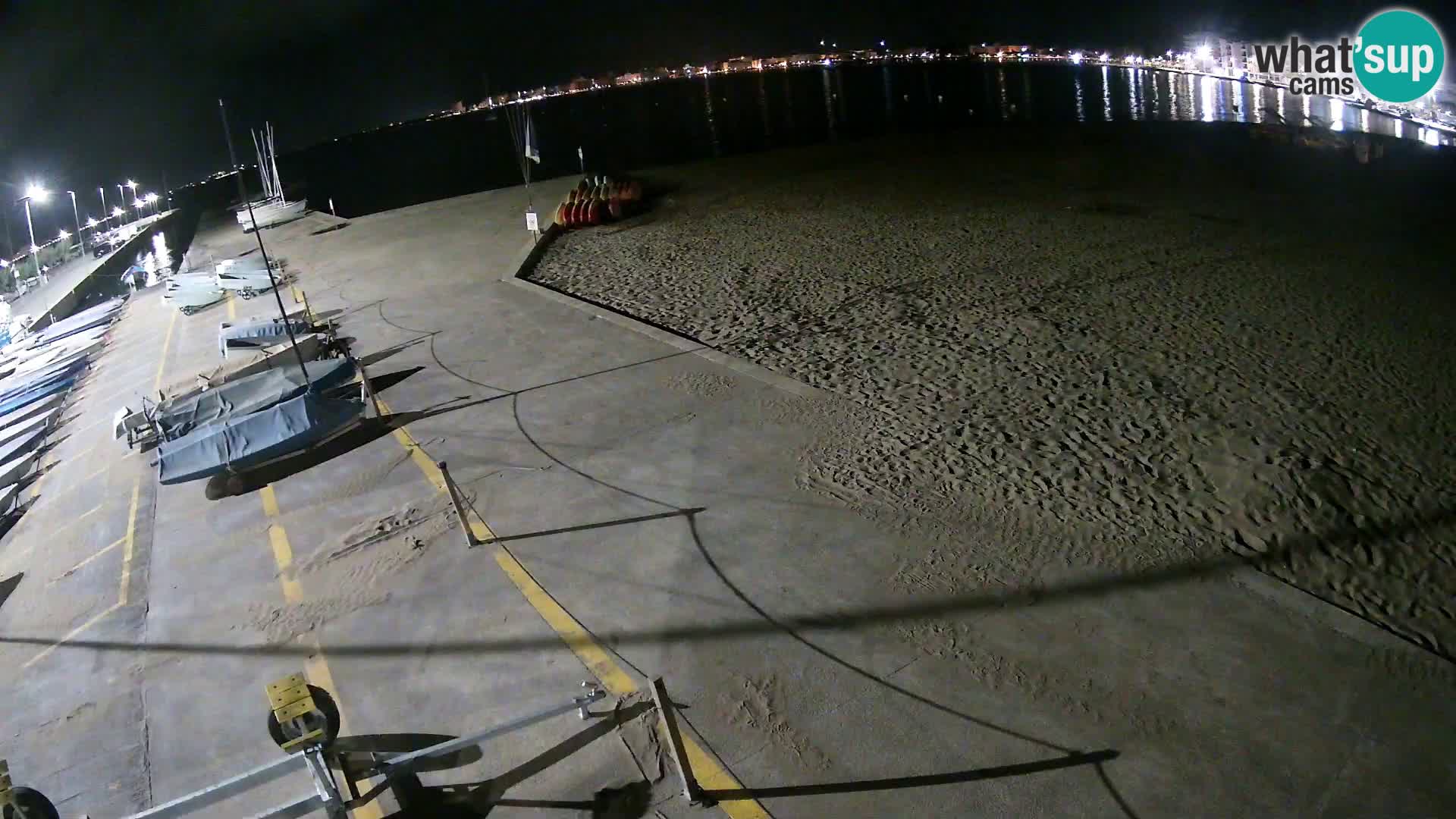 Roses webcam Port – Costa Brava – plage La Perola