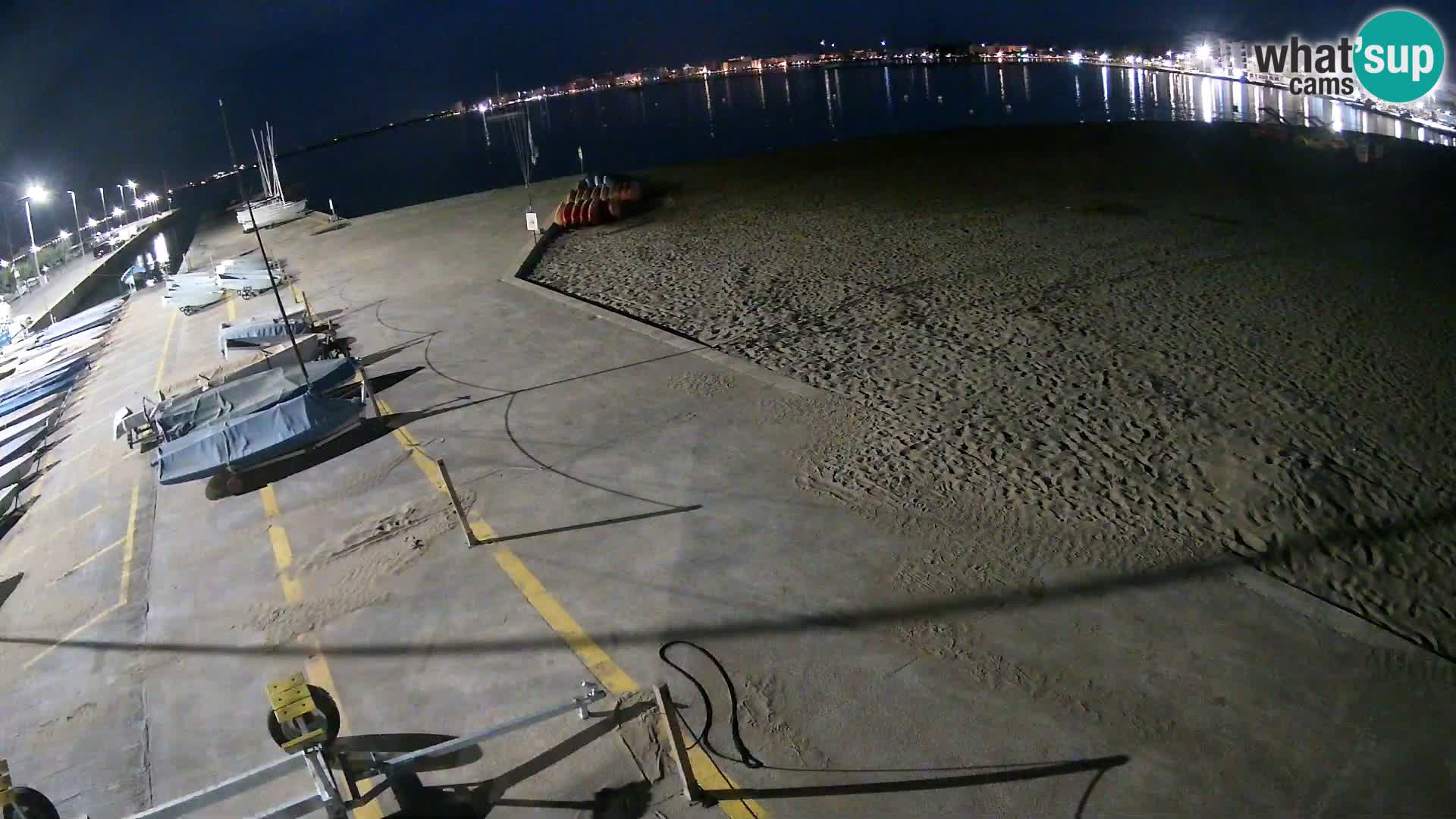 Web kamera Roses marina – Costa Brava – plaža La Perola