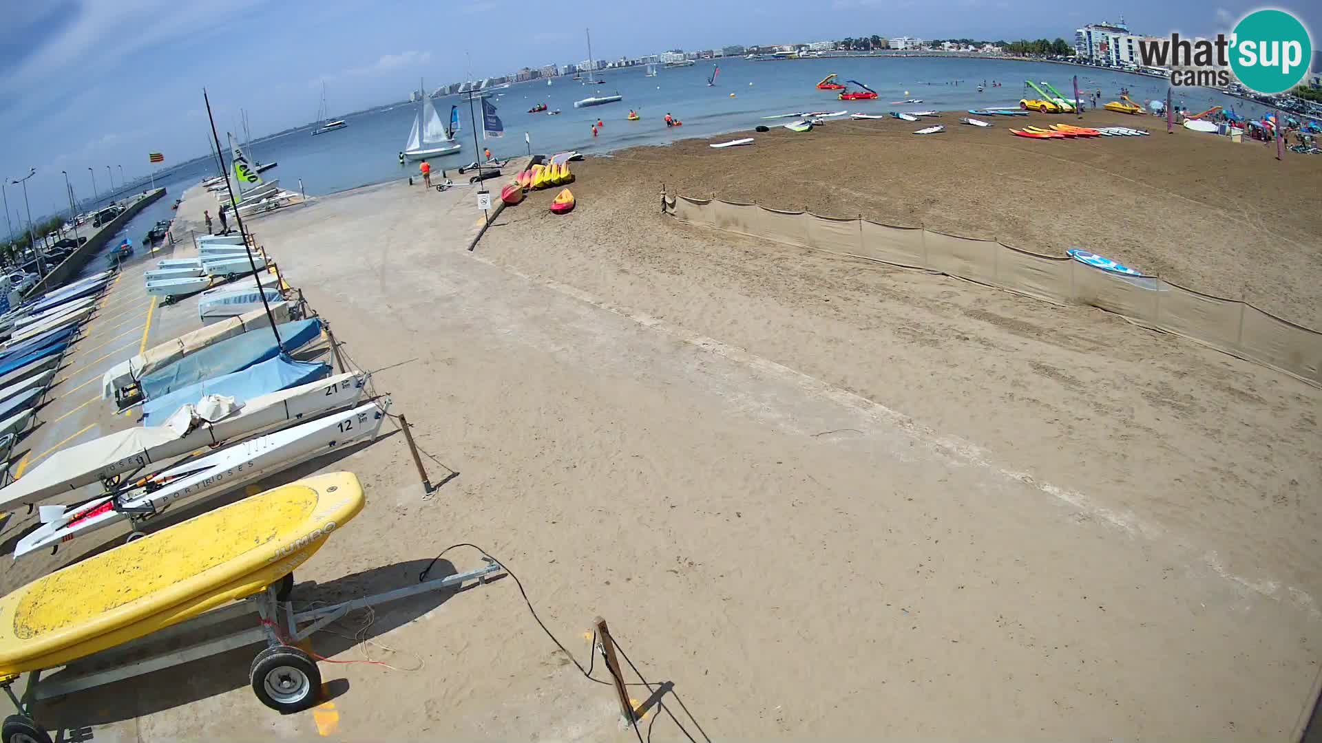Kamera Roses marina – Costa Brava – plaža La Perola