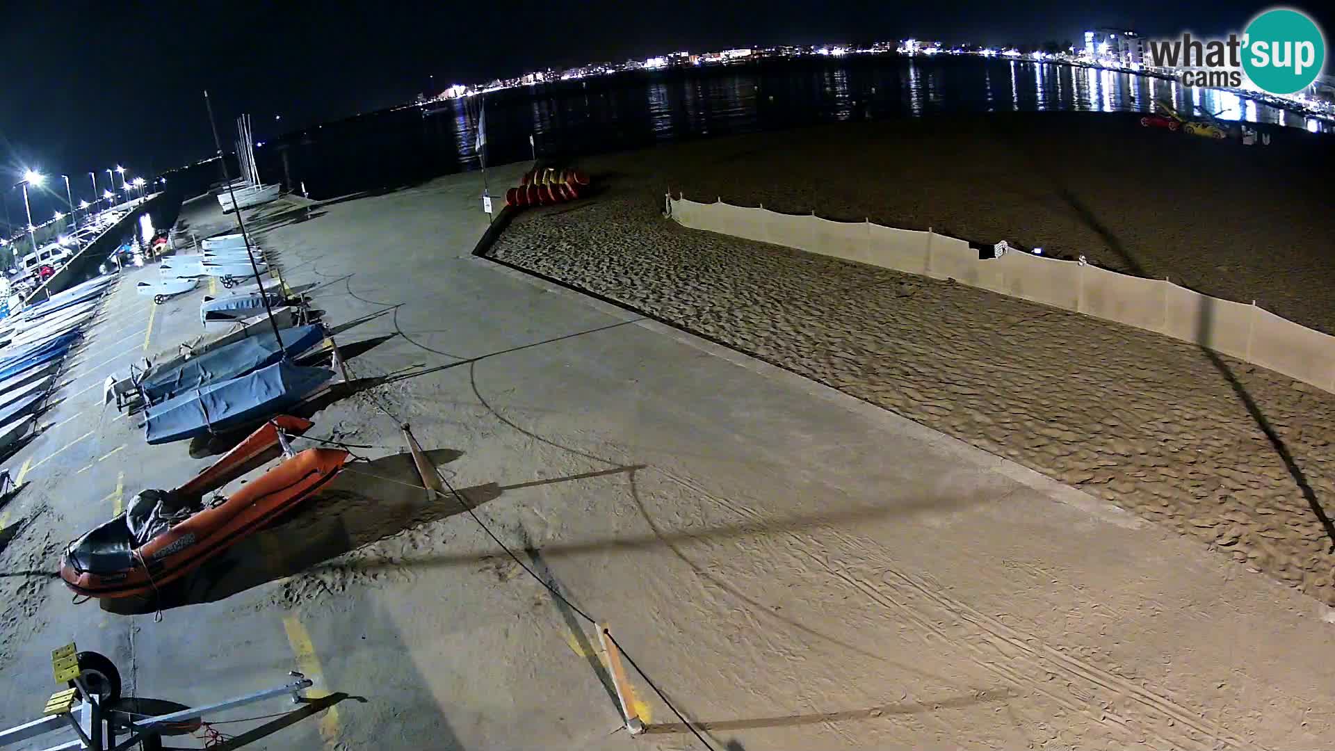 Web kamera Roses marina – Costa Brava – plaža La Perola
