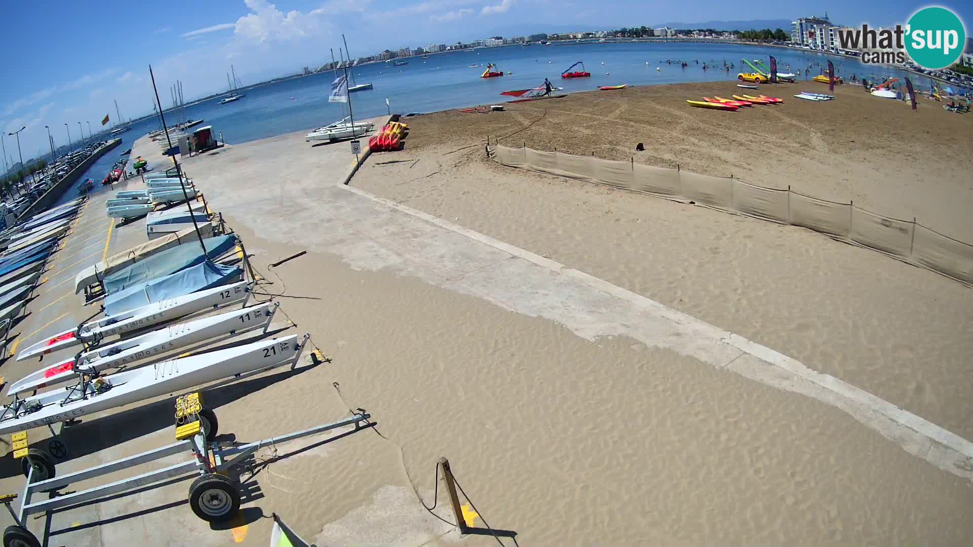 Kamera Roses marina – Costa Brava – plaža La Perola