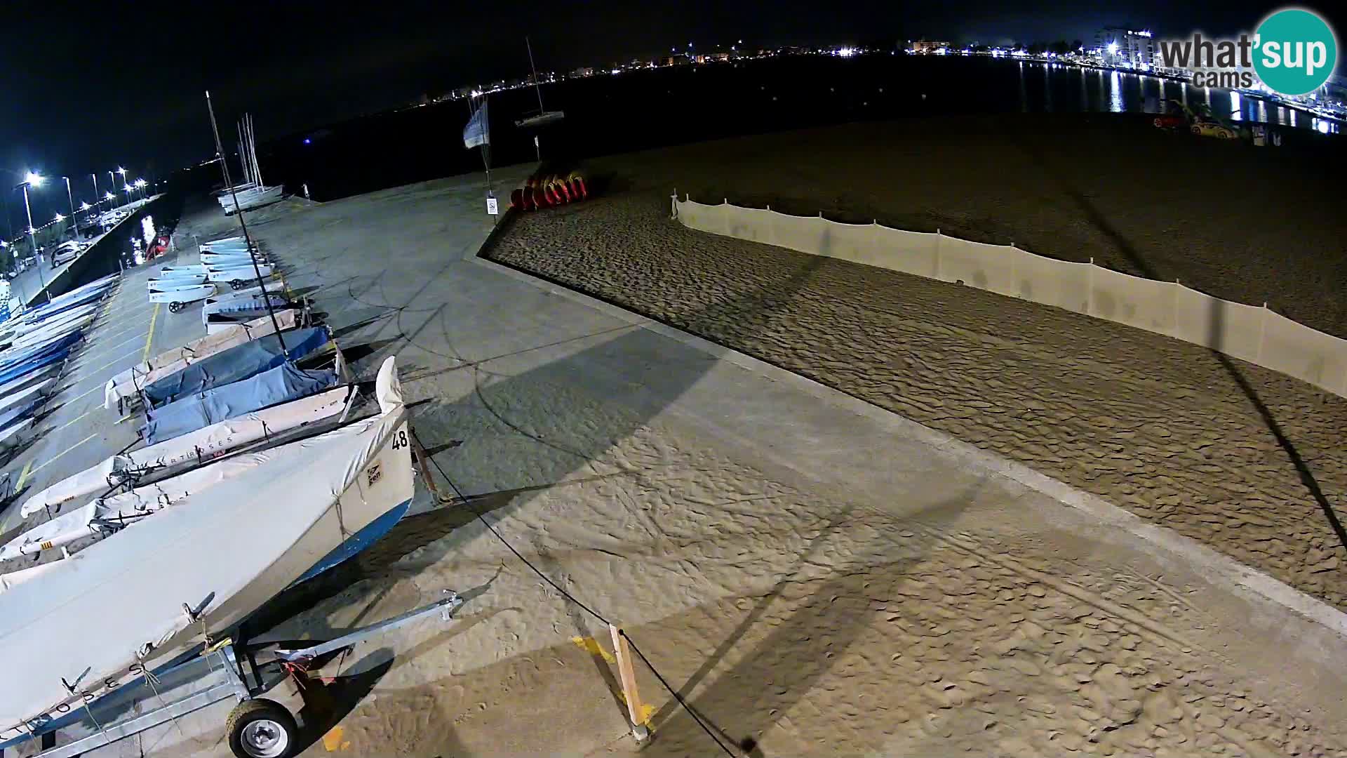 Webcam Hafen von Roses – Costa Brava – Strand La Perola