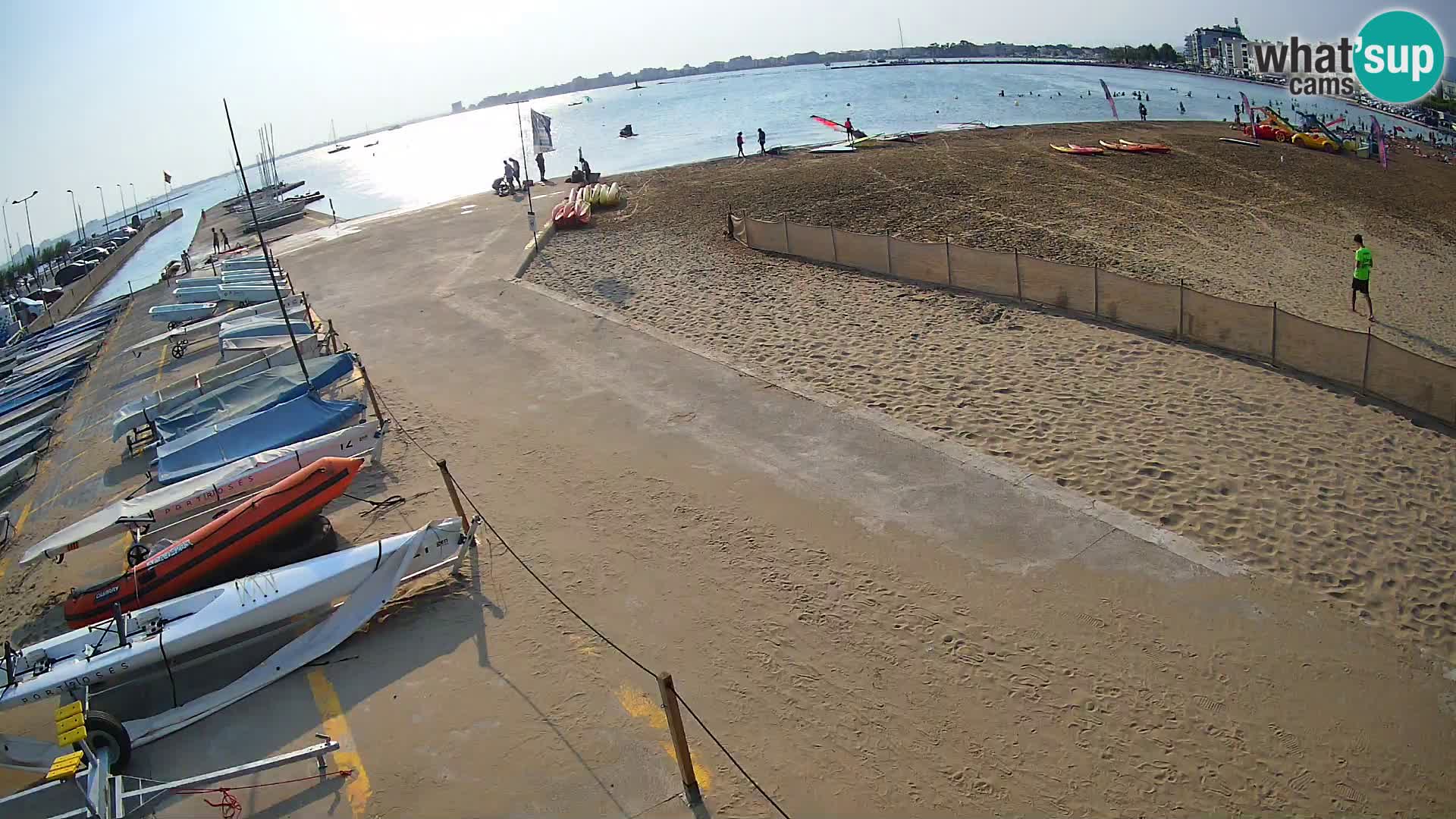 Web kamera Roses marina – Costa Brava – plaža La Perola